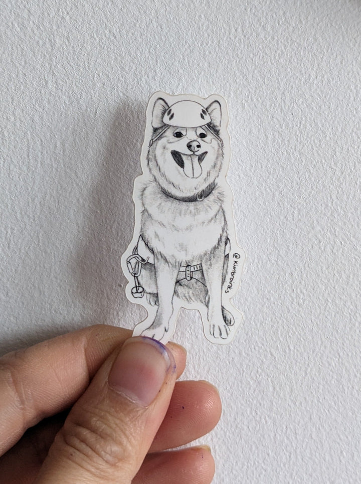 Crag Dog Sticker