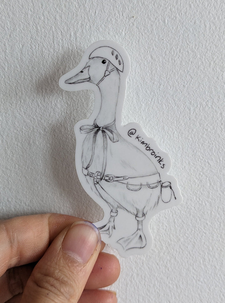 Crag Duck Sticker