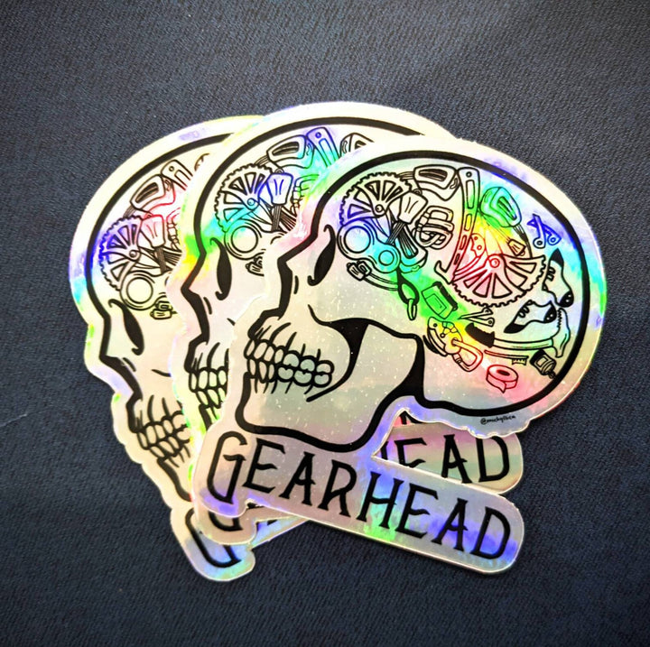 Gearhead Sticker