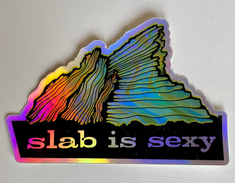 Sexy Mountains Sticker