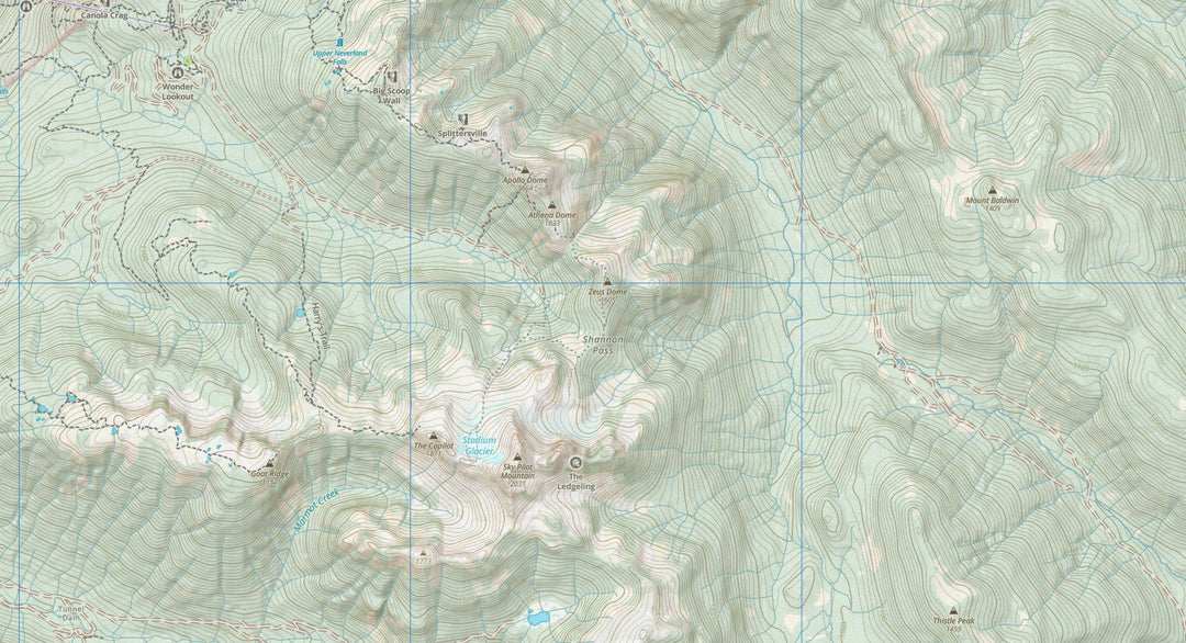 Route Beta for The North Face of Sky Pilot