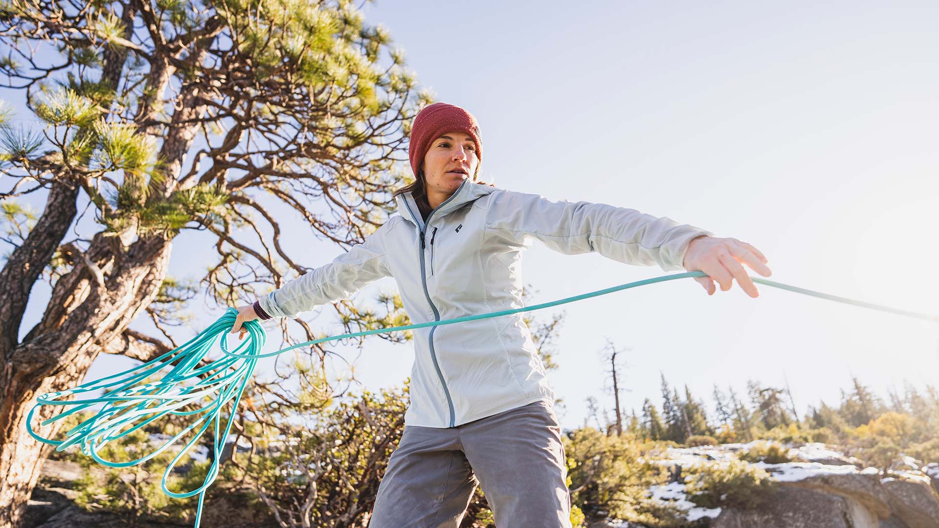 Avalanche Women's Slim Fit Hybrid Stretch Woven Knit Pant