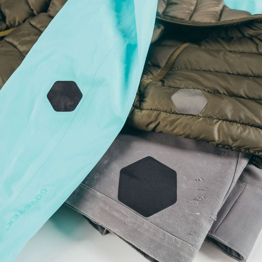 gear repair patches Gear Aid Gore-Tex Repair HEX Patches – Climb On Equipment