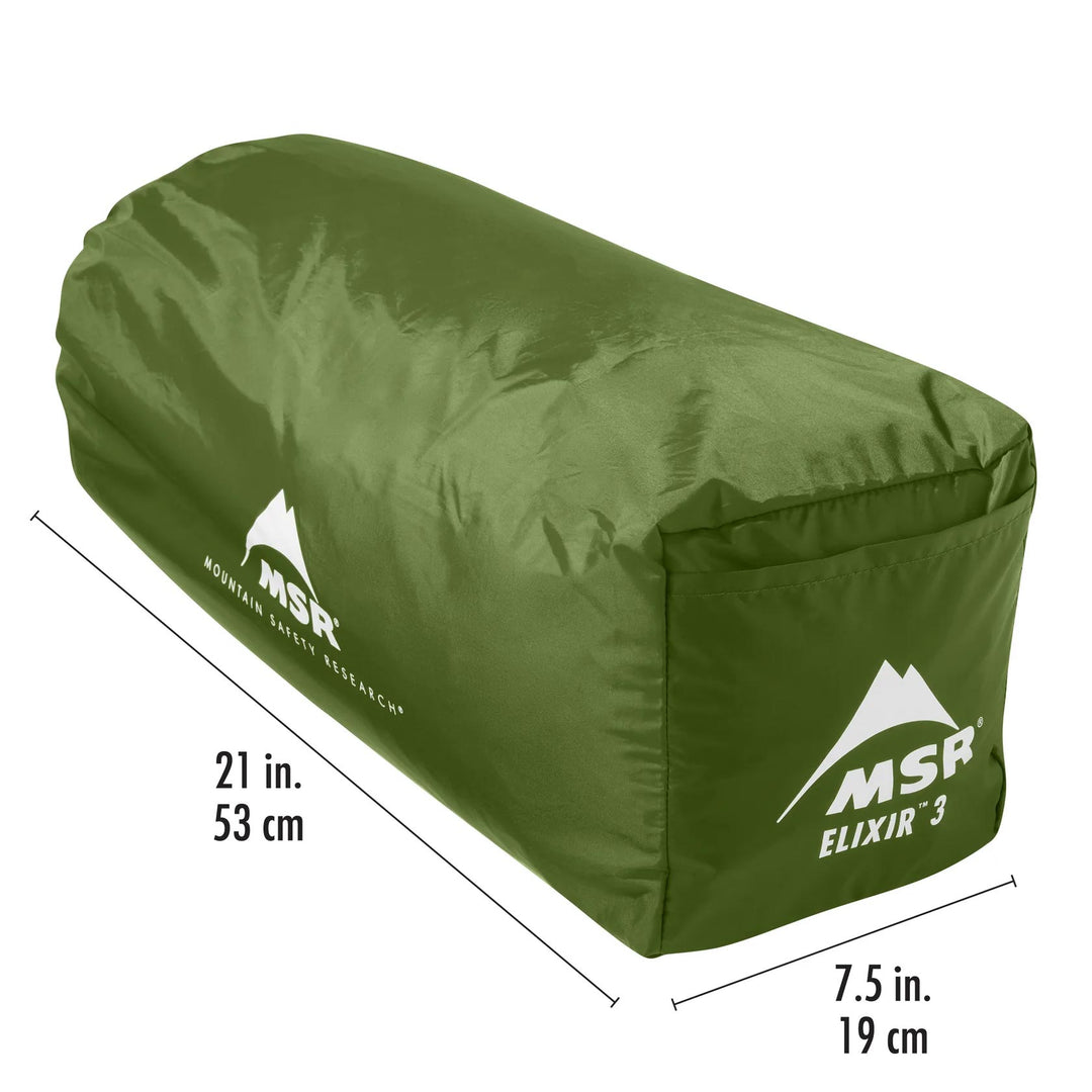 mountain research tent MSR Elixir 3-Person Backpacking Tent – Climb On Equipment