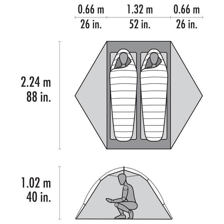Hubba Hubba HD 2-Person Backpacking Tent 