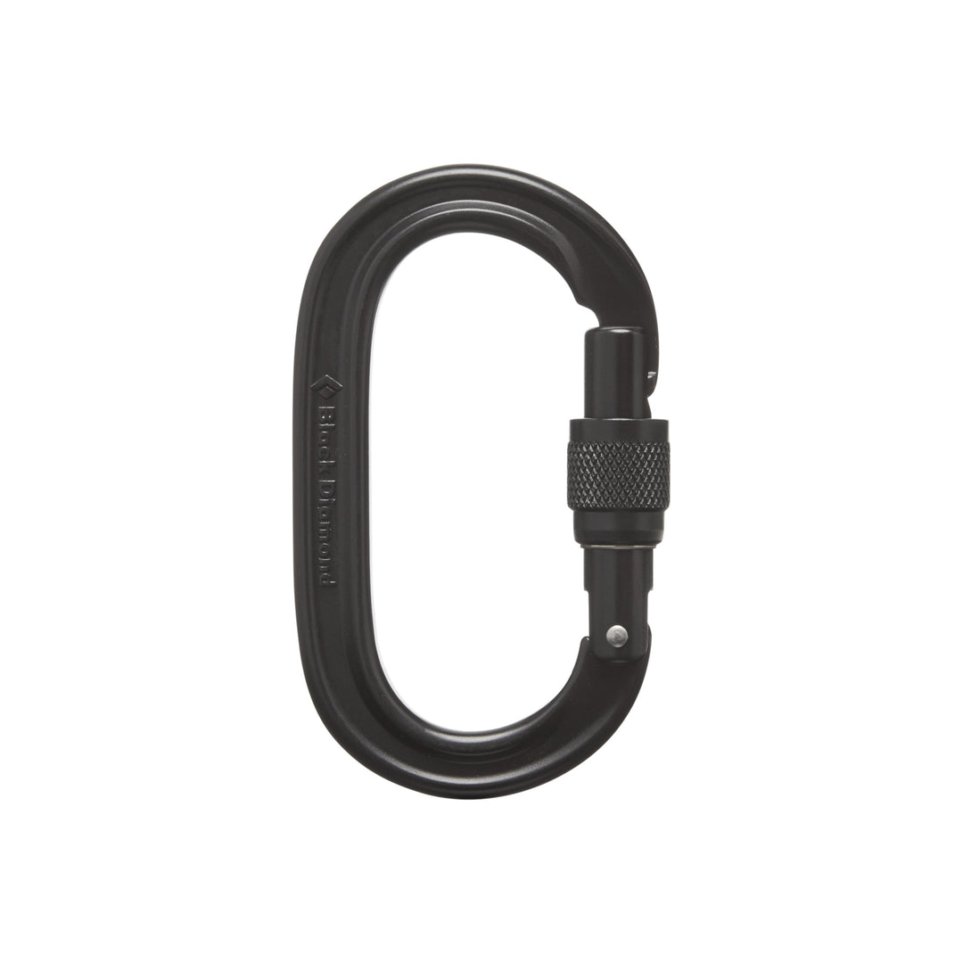 Oval Keylock Screwgate Carabiner