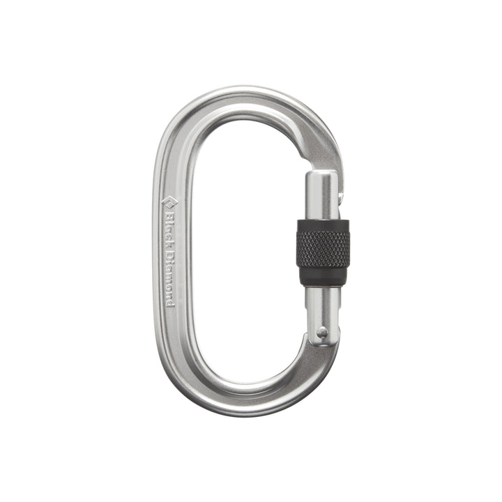 Oval Keylock Screwgate Carabiner