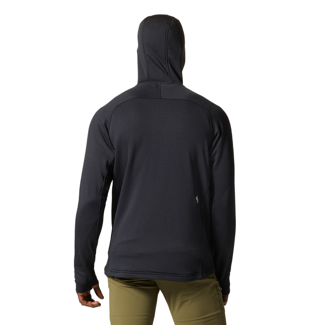 Men's Polartec Power Grid Full Zip Hoody