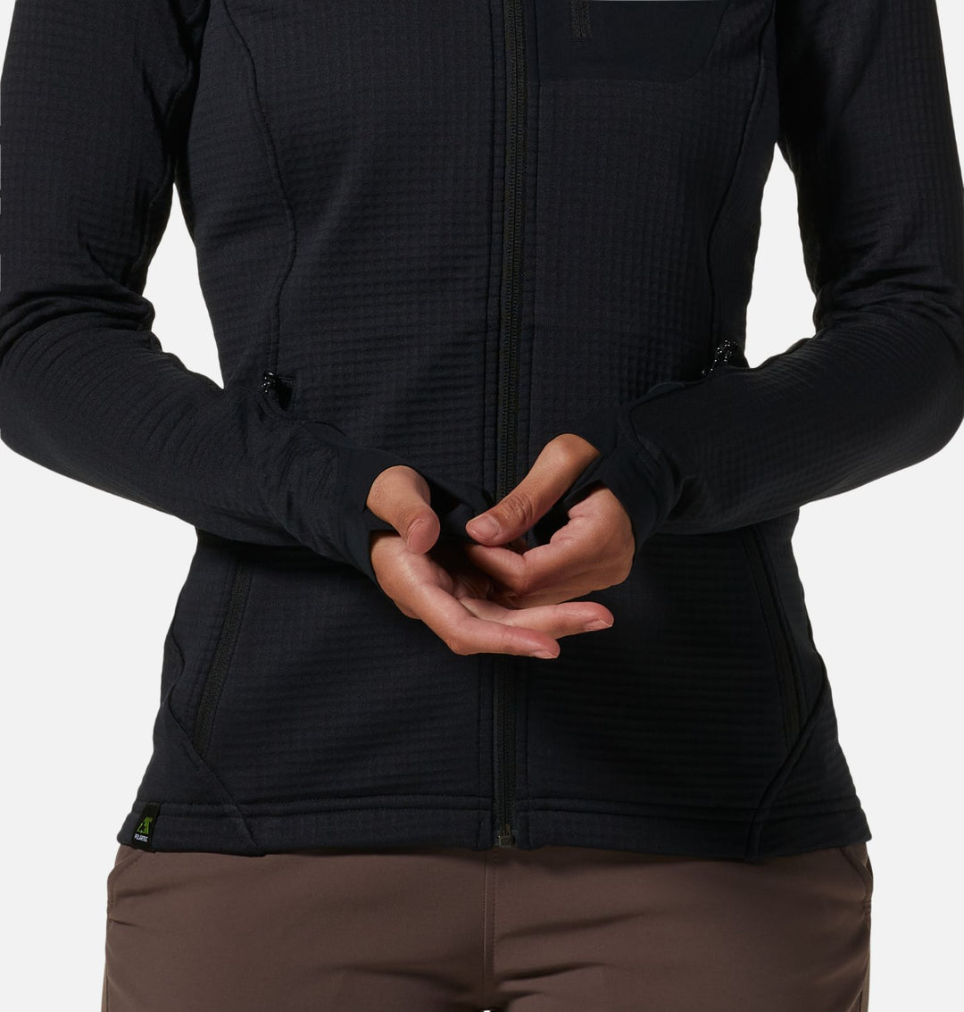 Women's Polartec Power Grid Full Zip Hoody