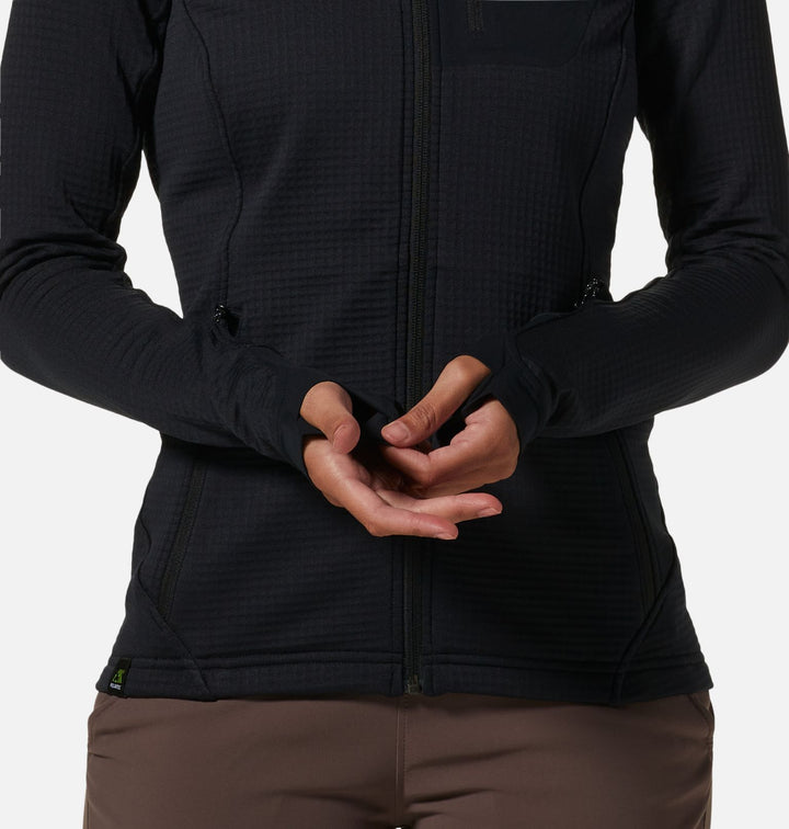 Women's Polartec Power Grid Full Zip Hoody