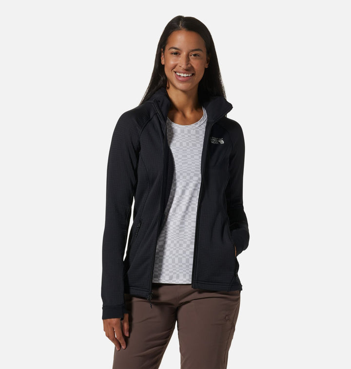Women's Polartec Power Grid Full Zip Hoody
