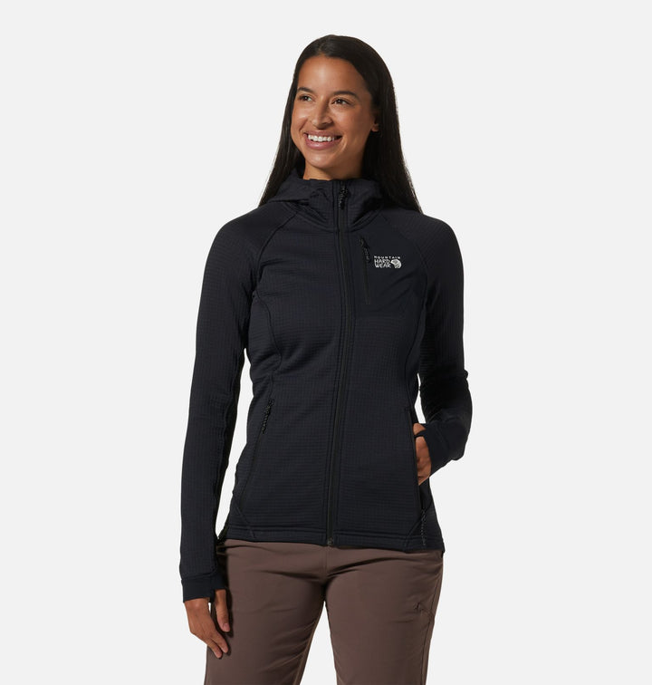 Women's Polartec Power Grid Full Zip Hoody