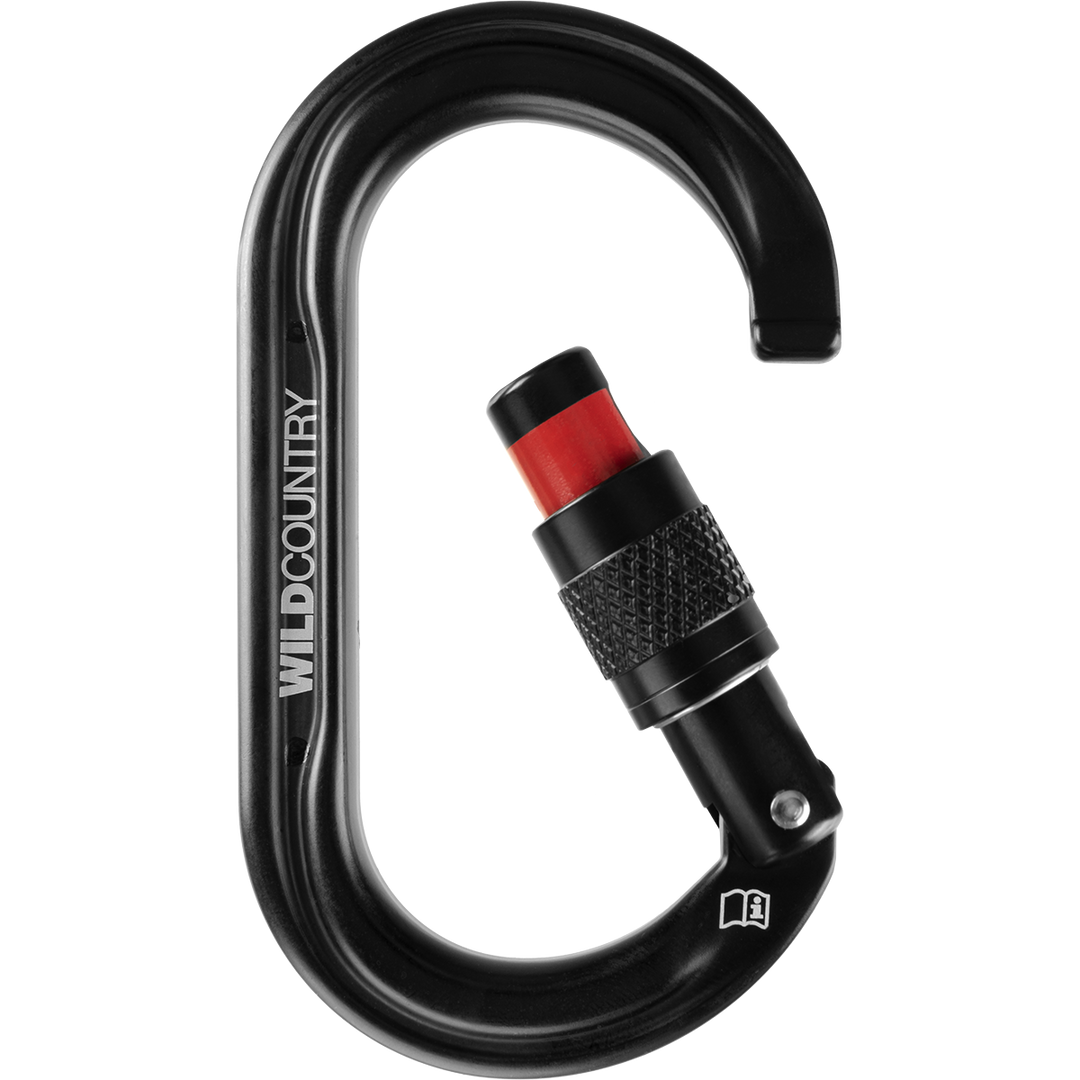 Wild Oval Screwgate Carabiner