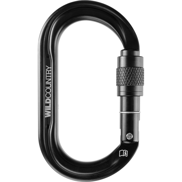 Wild Oval Screwgate Carabiner