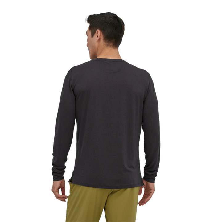 Men's Long-Sleeved Cap Cool Merino Blend Graphic Shirt