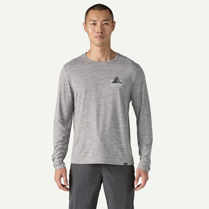 Men's Long-Sleeved Capilene Cool Daily Graphic Shirt - Lands