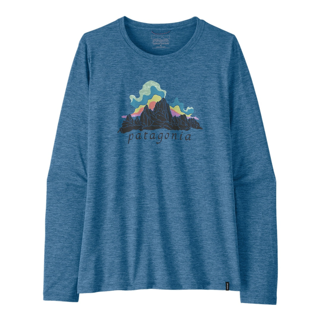 Women's Long-Sleeved Capilene® Cool Daily Shirt Fitz Roy Nimbus