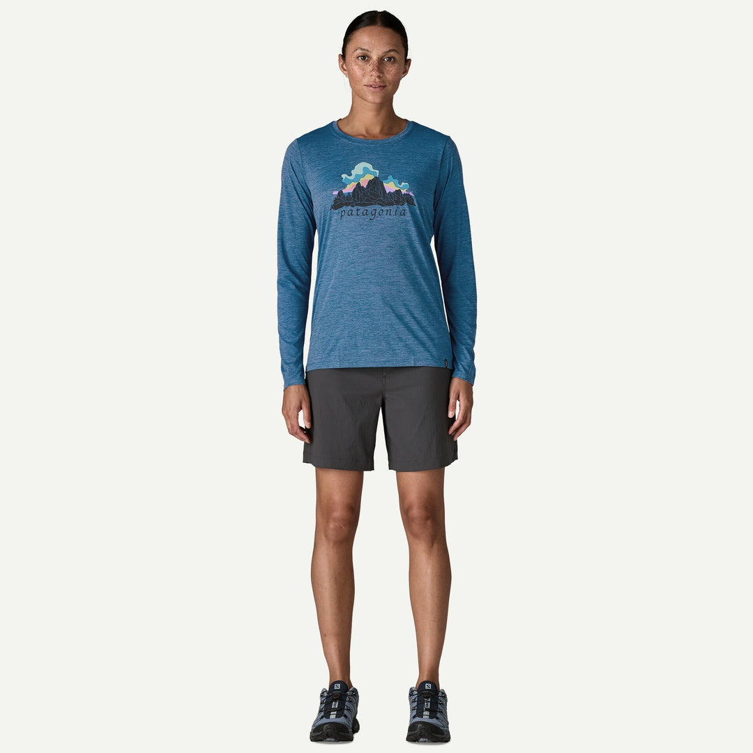 Women's Long-Sleeved Capilene® Cool Daily Shirt Fitz Roy Nimbus