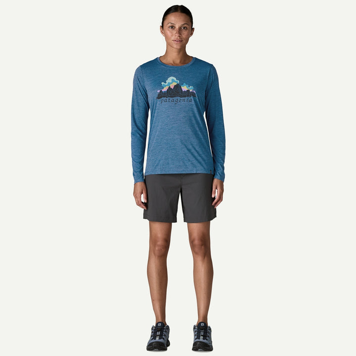 Women's Long-Sleeved Capilene® Cool Daily Shirt Fitz Roy Nimbus