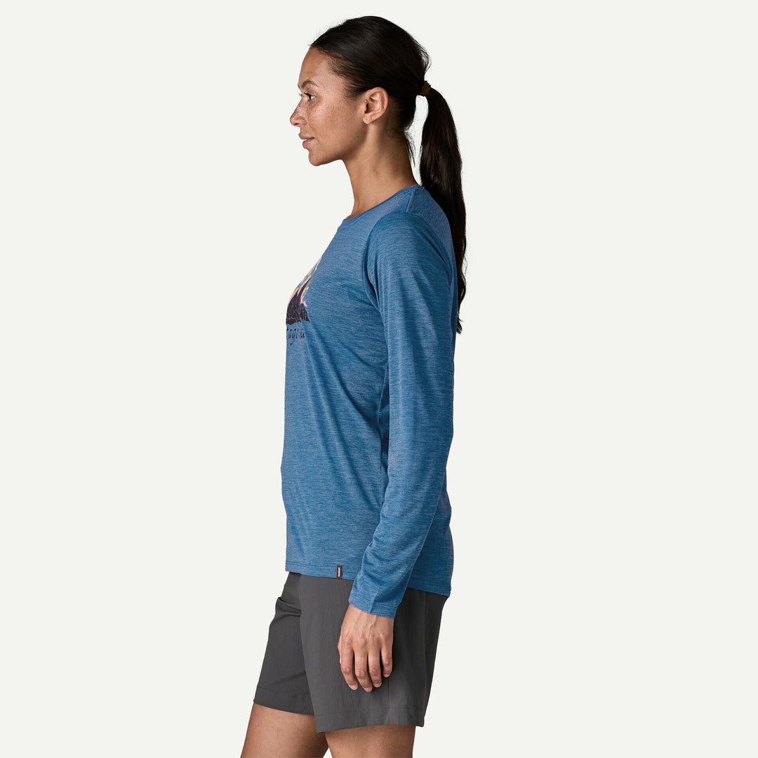 Women's Long-Sleeved Capilene® Cool Daily Shirt Fitz Roy Nimbus