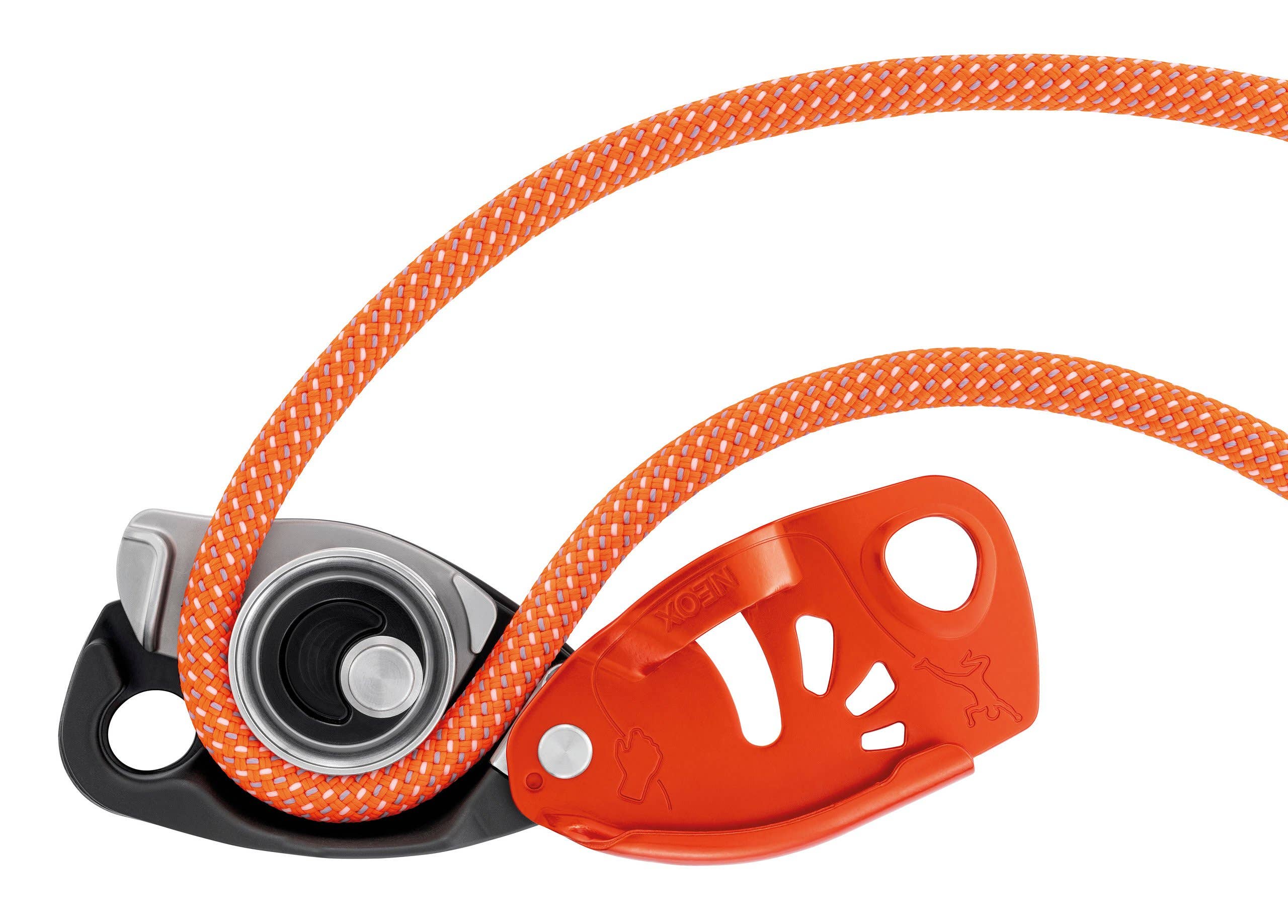 アンペックスNO024 Petzl Neox Belay Device – Climb On Equipment