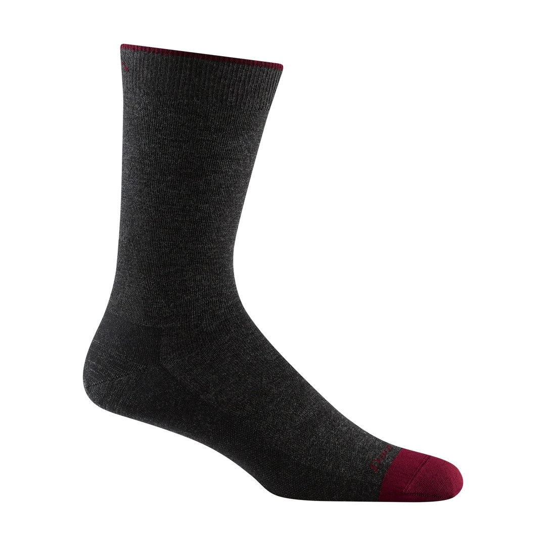 Men's Solid Crew Lightweight Lifestyle Socks