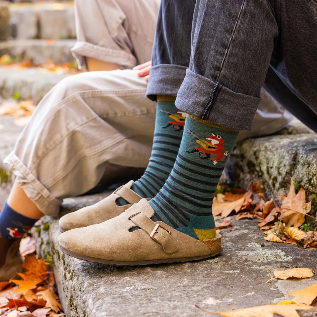 Men's Wild Life Crew Lightweight Lifestyle Socks