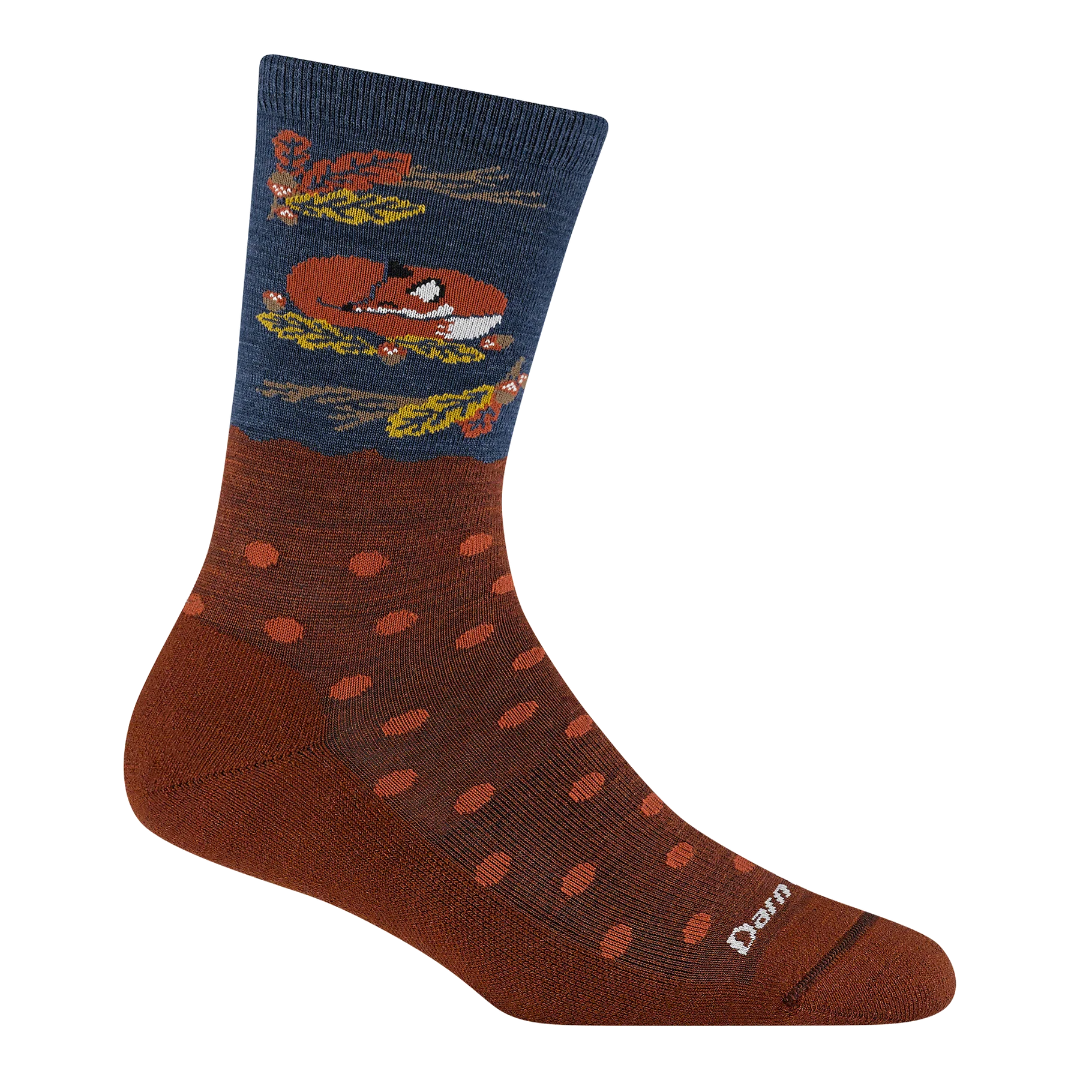 Women's Wild Life Crew Lightweight Lifestyle Socks