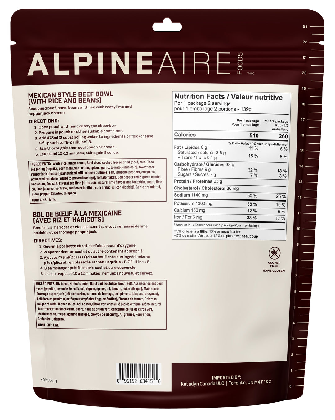 Mexican Style Beef Bowl with Rice and Beans