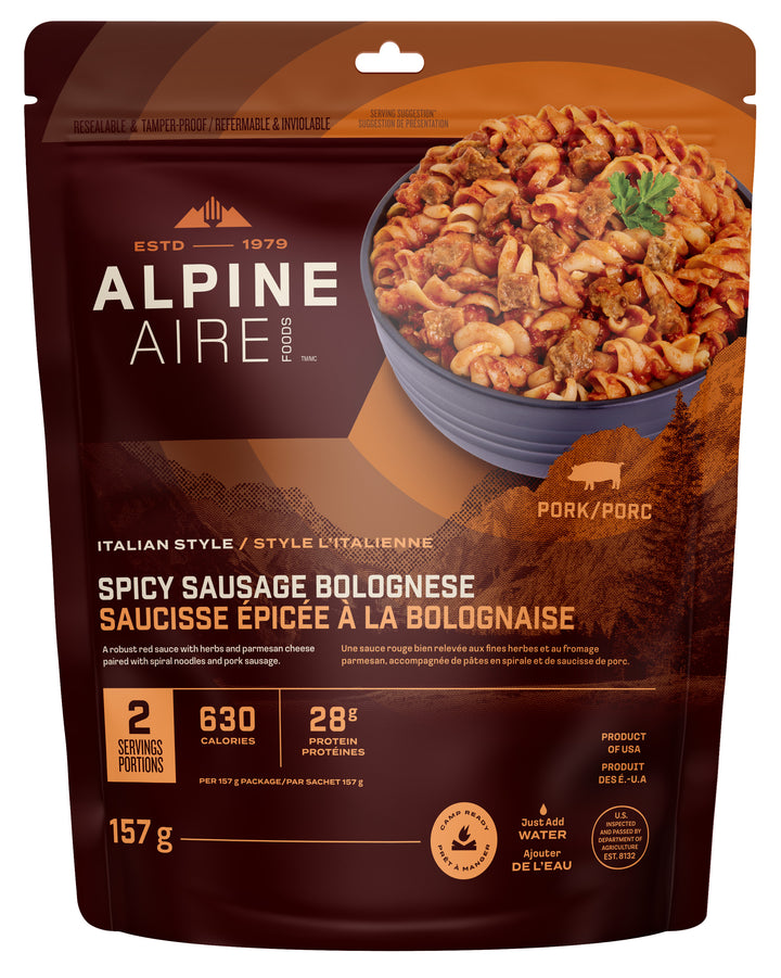 Spicy Sausage Bolognese