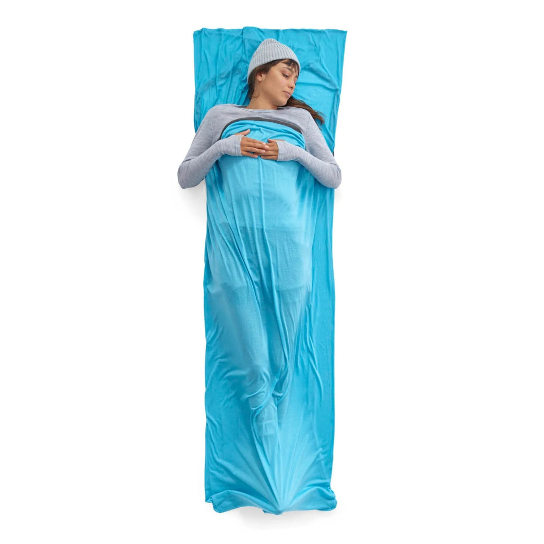 Breeze Sleeping Bag Liner Rectangular w/ Pillow Sleeve