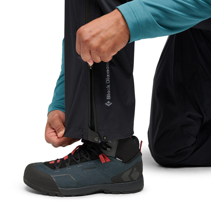 Men's Fineline Stretch Full Zip Rain Pants