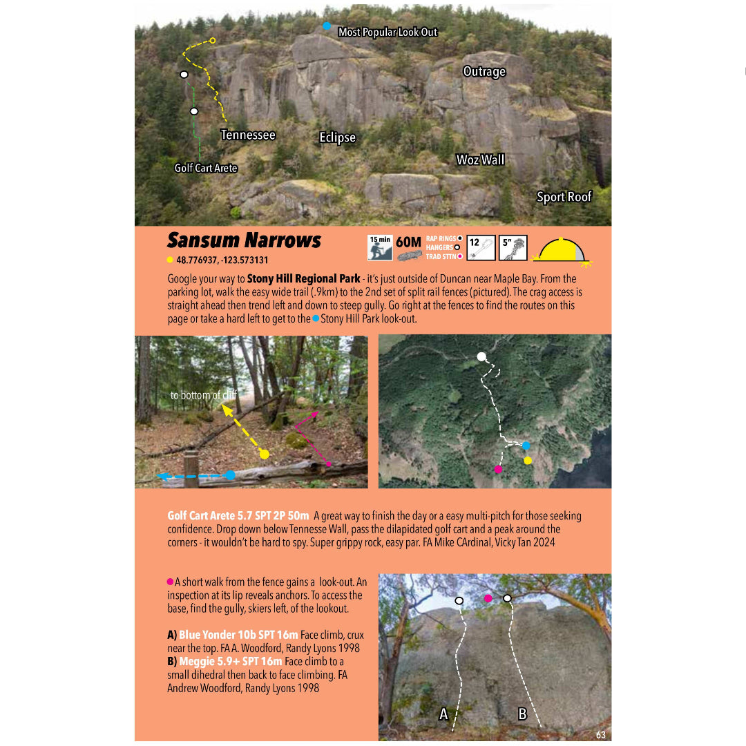 Vancouver Island South Select Climbers' Guide, 2025 Edition
