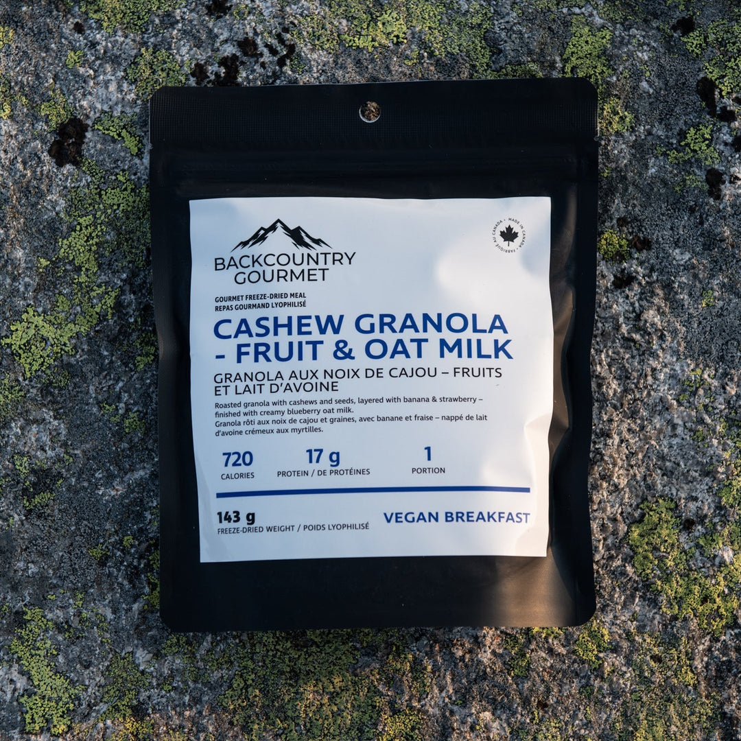 Granola, Oatmilk, and Fruit