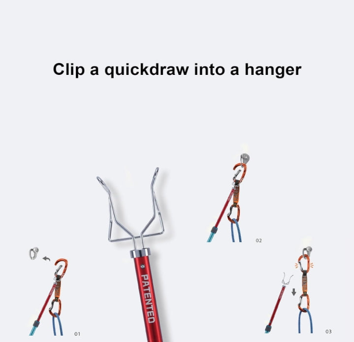 Clip Up IV Stick Clip