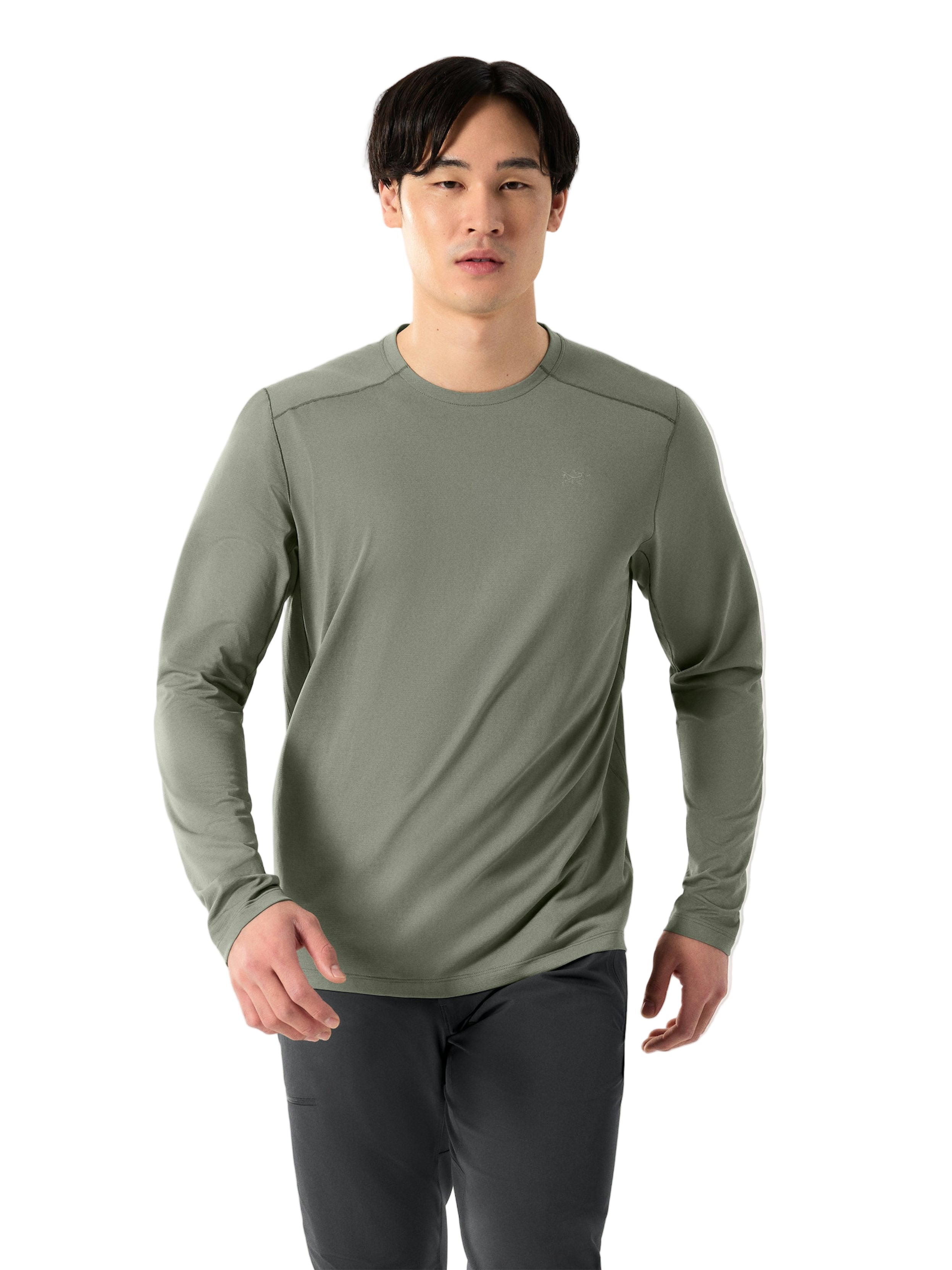 トップス ARC'TERYX Cormac Crew LS Jungle Heather Arc'teryx Men's Cormac Crew Long Sleeve – Climb On Equipment