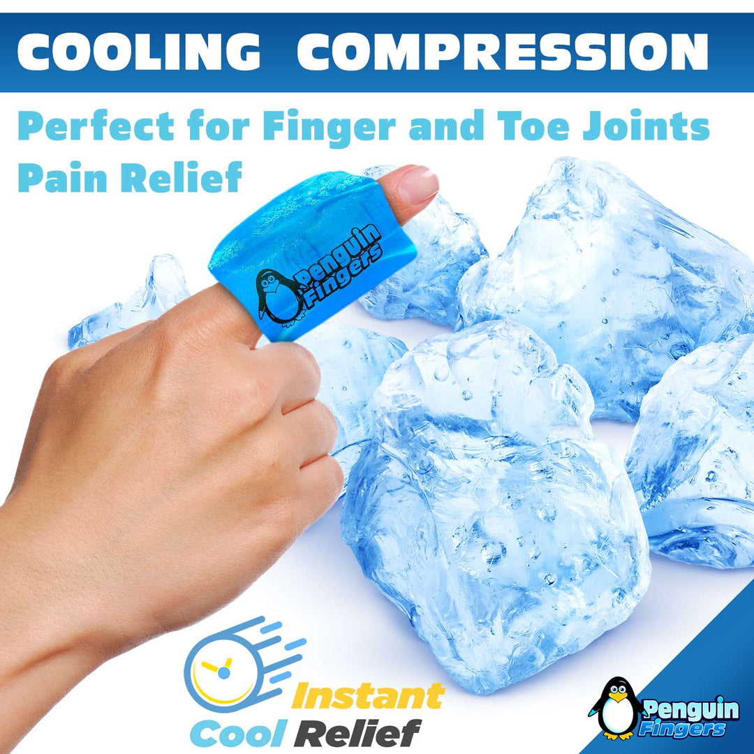 Cold Compression Gel Packs for Fingers 2 Units