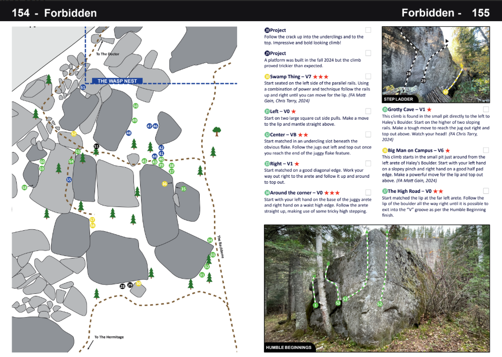 Manitoba and Kenora Bouldering