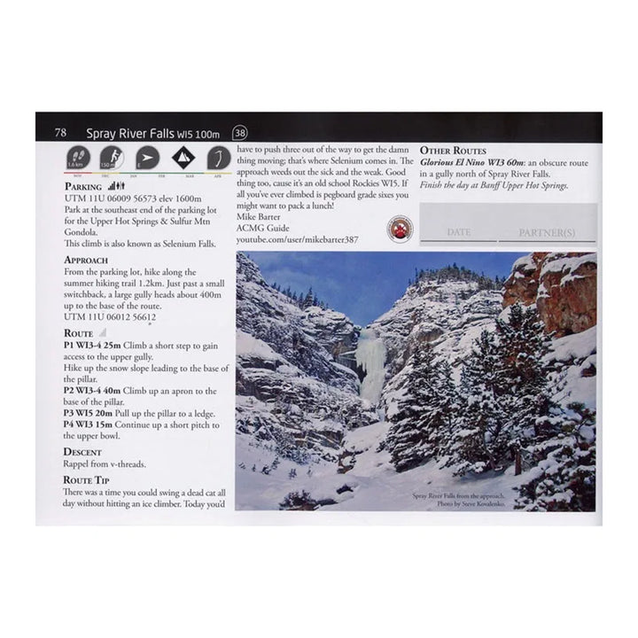 Icelines - Select Waterfalls of the Canadian Rockies