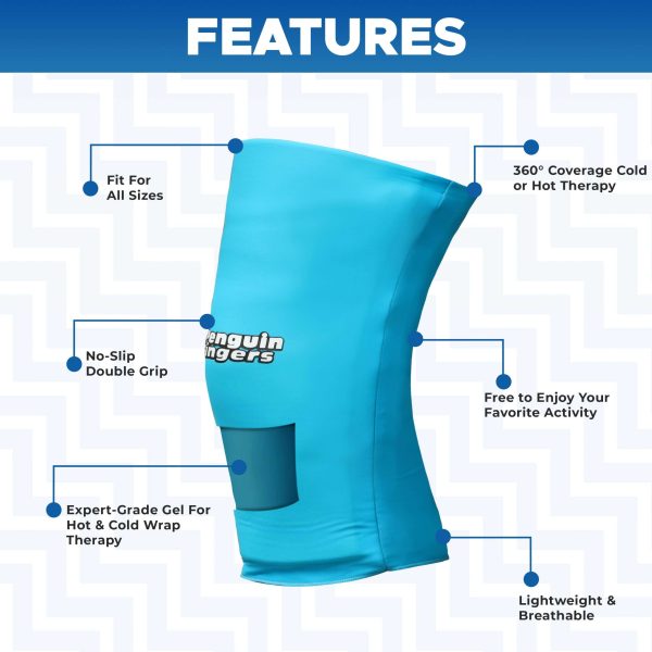 Knee Warm/Cold Compression Therapy Sleeve