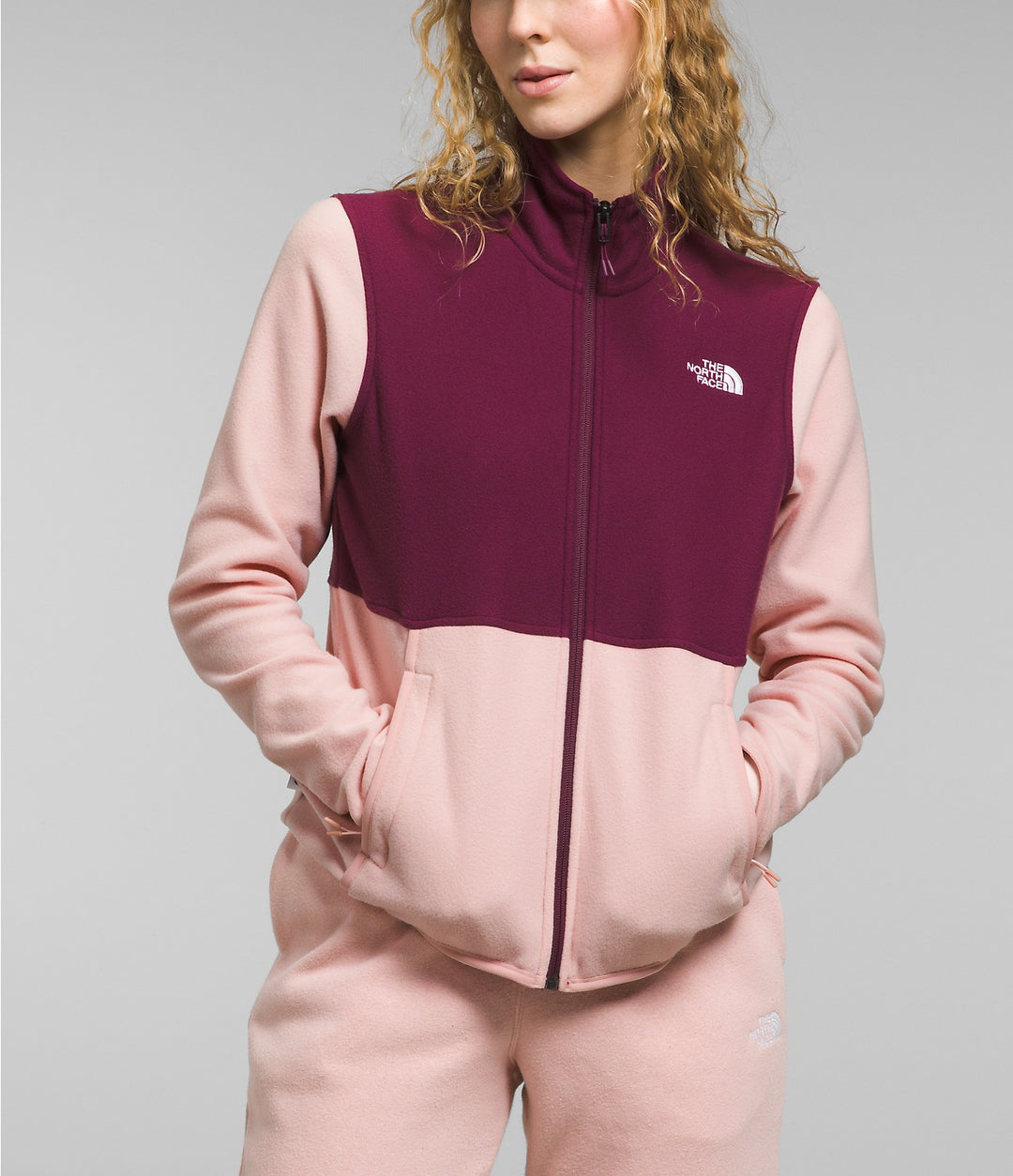 The North Face DENALI JACKET - Fleece jacket - pink moss/pink