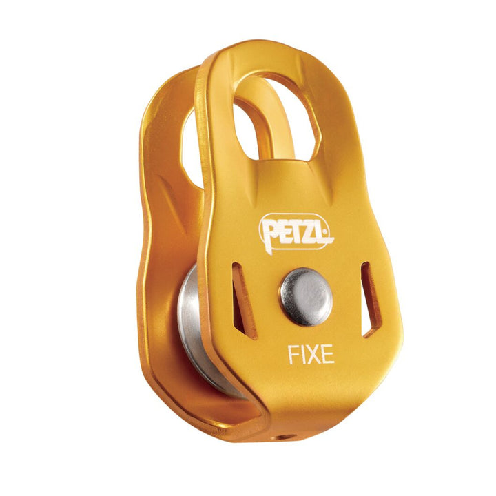 Yellow pulley system with &