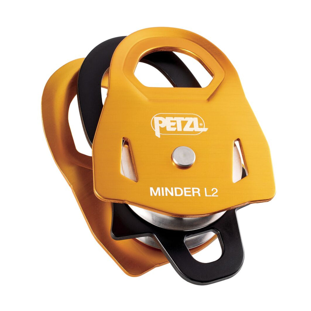 yellow aluminium petrzl branded pully device Minder L2 