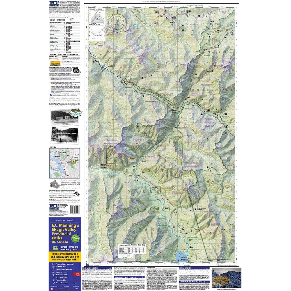 Manning/Skagit Park Map - 3rd Edition