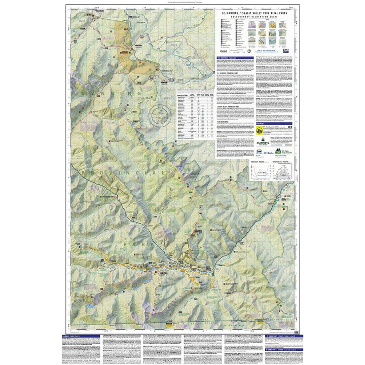 Manning/Skagit Park Map - 3rd Edition