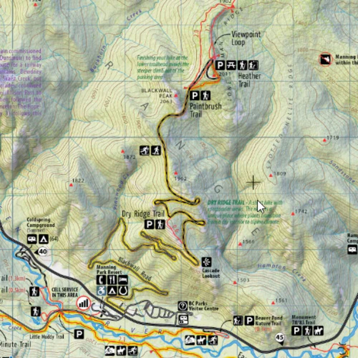 Manning/Skagit Park Map - 3rd Edition