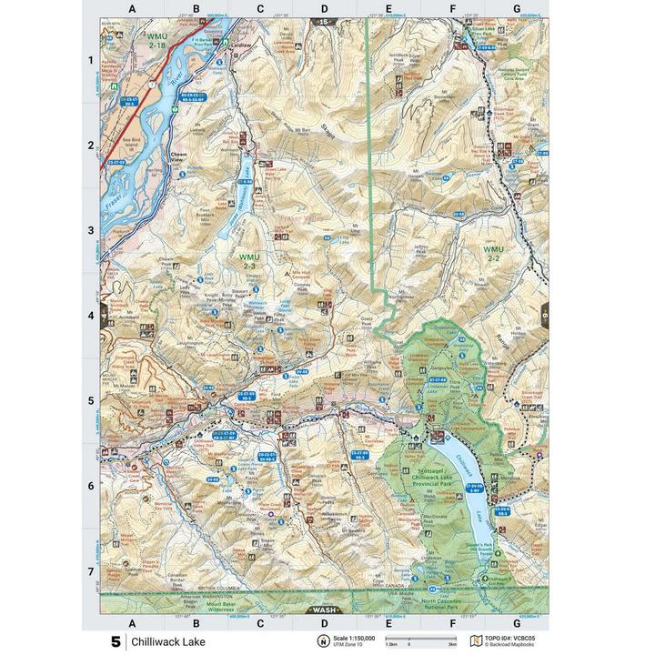 Vancouver, Coast & Mountains BC Backroad Mapbook 7th Edition