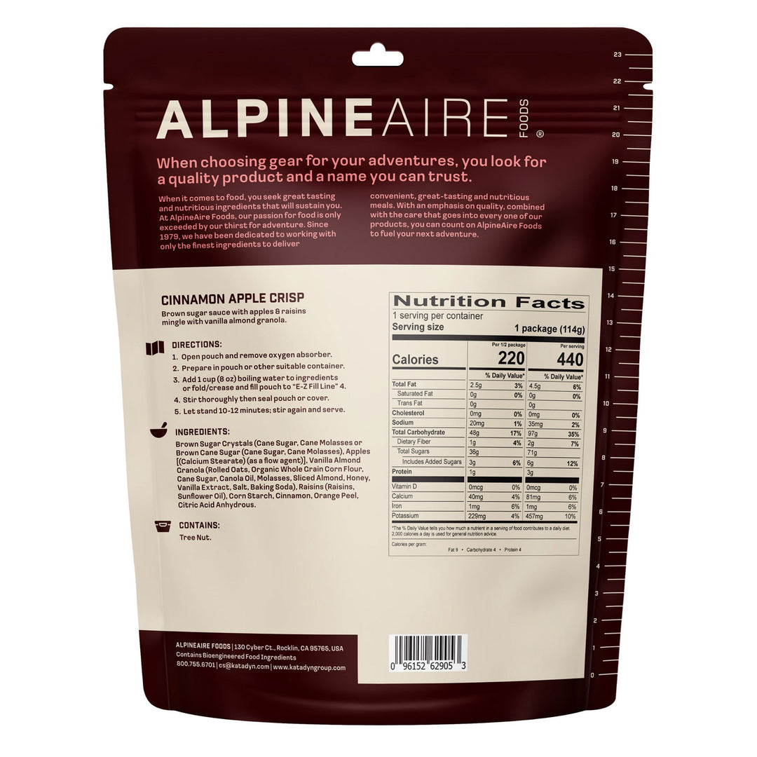 Cinnamon Apple Crisp