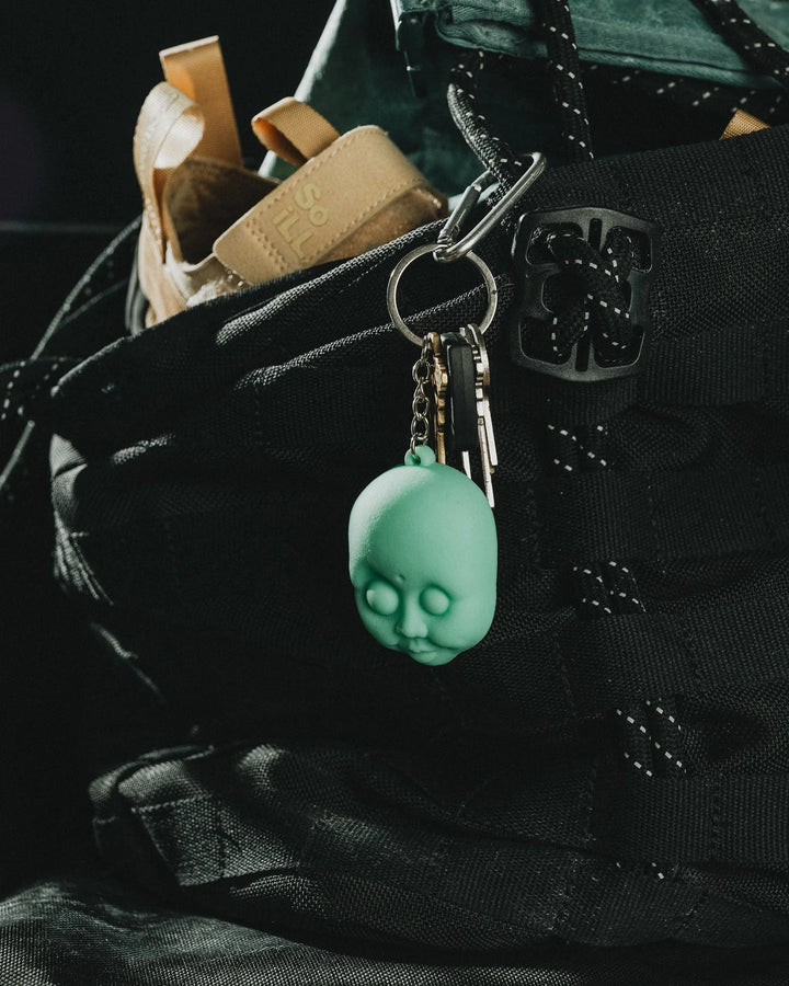 So Ill Baby Head Keychain