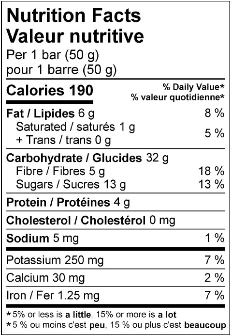 Maple Apple Energy Bar